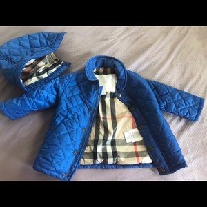 Kids Burberry Jacket. Size: 9 months